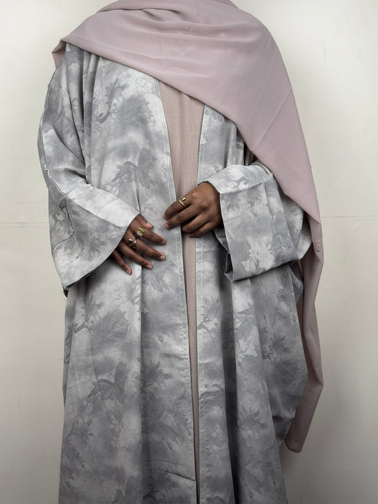Dark cloud abaya (batwing)