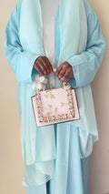 Cotton candy Abaya